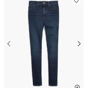 madewell curvy skinny in hayes wash